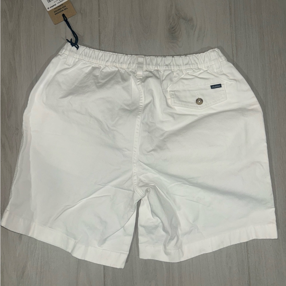 Chubbies The Vannas White Stretch Twill Shorts 7.0”Inseam Size M - Picture 5 of 7